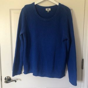 Old Navy blue sweater